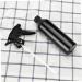 Portable Aluminium Alloy Hair Water Sprayer - 250ml Black Empty Spray Bottle for Barbers | Beauty Tools - Buy Online on GoSupps.com