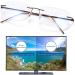 YIMI Rimless Progressive Multifocus Reading Glasses - Blue Light Blocking No Line Multifocal Readers for Men & Women - Brown 1.5x - International Shipping Available - Buy Online on GoSupps.com