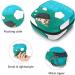 Period Bag Sanitary Napkin Storage Pouch for Travel and Makeup - Blue Background (2151) - Buy Online on GoSupps.com