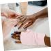 FRCOLOR UV Gloves 1 Pair Gel Gloves Winter Suede Student Grill Lamp Nail Gloves - Buy Online on GoSupps.com