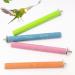 6Pcs Wood Bird Scrub Perch Platform Funny Bird Paw Grinding Stick Wooden Love Bird Parrot Perches Stand Colorful Bird Cage Grinding Perch for Parrot Toy (Random Color) - Buy Online on GoSupps.com
