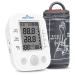 Easy Home Digital Blood Pressure Monitor Upper Arm with Pulse Rate Indicator Accurate Automatic BP Machine with Large Cuff 2 User Individual Memory EBP-020