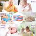 FRIUSATE 10 Pcs Baby Wash Cloths - Soft Coral Fleece Flannel Washcloth Set for Kids and Newborns - Buy Online on GoSupps.com