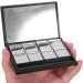 Mikikit Palette de Maquillage Vide Magn tique Noire 8 Compartiments avec 8 Plateaux en Aluminium Rechargeable Compacte et L g re pour Fards Paupi res Blush et Gloss Voyage - Buy Online on GoSupps.com