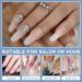 Morovan Poly Gel Slip Solution - 2.5Oz Nail Extension Gel with Brush Clips & Crystal Cup for Easy DIY Nail Art - Buy Online on GoSupps.com