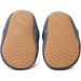 Dotty Fish Leather T-bar First Walking Shoes for Baby and Toddler Girls, Non-Slip, Size 6 UK Child, Navy T Bar - Buy Online on GoSupps.com