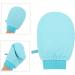 NUSITOU Bath Gloves Exfoliating Loofah Body Scrub Body Scruber Bath Mitt Bath Accessories Exfoliator Loofah Gloves Exfoliating Gloves Body Scrub Body Scrubber Keesa Viscose Soap Portable - Buy Online on GoSupps.com