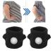 Acupressure Bracelet - 2 Travel Sickness Bands for Nausea & Dizziness Relief | Black Nylon - Buy Online on GoSupps.com
