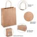 135pcs Brown Paper Bags with Handles Assorted Sizes Gift Bags Bulk Kraft Paper Bags for Small Business Shopping Bags Retail Bags Party Bags Merchandise Bags Favor Bags - Buy Online on GoSupps.com