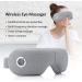 Eye Massager with Warmth - 5 Modes for Migraine Relief Air Pressure Hot Compress & Vibration | Foldable Eye Relaxation Device - Buy Online on GoSupps.com