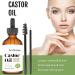 Organic Castor Oil for Eyelashes and Eyebrow Growth 30ML Cold Pressed Castor Oil for Hair Growth Nails & Skin Pure Naturals Cold Pressed Hair Growth Oil for Women Men - Buy Online on GoSupps.com