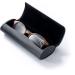 FEFI Elegant Classic Hardcase Glasses Case with Magnetic Closure - Silky Black | Premium Eyewear Accessories | International Shipping Available - Buy Online on GoSupps.com