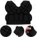 Besportble Anti-Fall Pants with Crash Butt Pads - 3D Padded Protective Hip Shorts for Skiing Skating Jogging & Roller-Skating - Buy Online on GoSupps.com