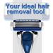 Hair Removal Razor Men's Shaving Hydro 5 Razor Blades Shavers for Women Pro Vitamin B5 Peach Fuzz Removal Razors with no Razor Burns - Buy Online on GoSupps.com