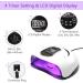 168W LED UV Nail Lamp | Professional Gel Nail Kit with Auto Sensor and LCD Display - Buy Online on GoSupps.com