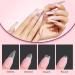 Soft Gel Nail Tips Square - XL Long Clear Full Cover Tips | 360PCS Matte No C Curve - Perfect for Nail Extensions & Professional Use - Buy Online on GoSupps.com