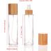 COSIDEA 4 pcs Empty 4oz /120ml bamboo lid clear glass spray bottle with fine mist despenser head for liquid perfume toiletries containers toner bottles 120ml Clear - Buy Online on GoSupps.com