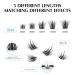 Oreola Single Eyelashes - 144 Pieces Cluster Super Thin Ribbon 8-16 mm DIY Eyelash Extensions for Beginners | International Shipping - Buy Online on GoSupps.com