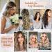 Secret Hair Extensions 12 Inch Bleach Blonde Invisible Wire Synthetic Hair Pieces for Women - Natural Wavy Hair Extension - Buy Online on GoSupps.com