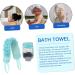 POPETPOP 1set Bath Towel Bath Shower Mitt Body Cleaning Gloves Exfoliating Back Brush Bath Shower Loofah Pouf Sponge Shower Sponge Body Scrub Mitt Bath Ball Fiber Double Sided Bath Products - Buy Online on GoSupps.com