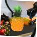 HOMSFOU Simulated Pineapple Ornaments Fake Fruit Model Succulent Decor Fake Fruit Decoration Pineapple Plant Light House Decorations for Home Fruit Shooting Prop Food Fake Apple Resin Orange 23X11X11CM - Buy Online on GoSupps.com