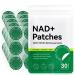 WeiWeiLa NAD+ Patches 30 Count - 500mg NMN & Resveratrol Anti-Aging Skin Patches 8-Hour Energy NAD Boost Patch with NAC & CoQ10 Transdermal NAD Supplement for Cellular Renewal