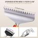 Azymi Long Extendable Back Scratcher for Men | 15-Teeth Claw & Solid Wooden Handle | Sturdy Steel Hand Massager (62cm) - Perfect for International Shipping - Buy Online on GoSupps.com