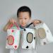 W-LOVNEST Bear Designings Stroller Hanging Wet Wipe Bag Embroidered Bear Wet Wipe Bag Easy Access Baby Essential for Outdoors Red 1 - Buy Online on GoSupps.com