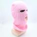 LINSOCLE 2PCS Balaclava - 3-Hole Storm Mask | Knitted Hood & Ski Cap for Motorcycle & Bicycle | Black & Pink - Buy Online on GoSupps.com