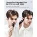 2023 Professional Ear and Nose Hair Trimmer Clipper for Men - Painless Facial & Eyebrow Grooming Tool in White - Buy Online on GoSupps.com