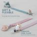 Silicone Pacifier Clip Holder for Baby Boy and Girl - BPA Free - Fits Most Pacifier Teethers & Toys - Hunter Green+Misty Jade - Buy Online on GoSupps.com