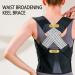 Adjustable Back Straightener Posture Corrector - Unisex Spine Support Belt for Improved Posture - Buy Online on GoSupps.com
