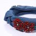 GLBCC Blue Flower Knot Headband - Rhinestone Crystal Wide Vintage Hairband for Women - Buy Online on GoSupps.com