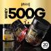 Warrior Whey Protein Powder - 36g Protein, Low Sugar & Carbs, GMP Certified, Strawberry Cr me 500g - Buy Online on GoSupps.com