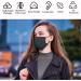 50 Pcs Black Disposable Face Mask 3-Ply Breathable Safety Mask for Indoor & Outdoor Protection - Buy Online on GoSupps.com