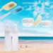 Valourgo 10 Pack TSA Approved Travel Bottles Set - 3oz Leak Proof Containers for Toiletries - Portable Size for Face Cream, Lotion, Shampoo & Conditioner - With Labels - Buy Online on GoSupps.com