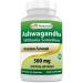 Best Naturals Ashwagandha 500 mg 120 Capsules - Known as Withania Somnifera