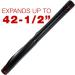 US Art Supply Black Telescoping Drafting Tube - 25-42.5 Length, 3.25 OD, 2.875 ID - Buy Online on GoSupps.com