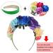 SIQUK 12 Pcs Satin Hair Ties & Headbands - Slide-Resistant Colorful Candy Colors for Women & Girls | International Shipping Available - Buy Online on GoSupps.com