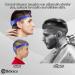 Fade Guide for Men Haircut - Adjustable Silicone Hair Trimming Template for DIY Home Cuts - Blue - Buy Online on GoSupps.com
