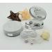 FEILIBAY 2pcs Marble Contact Lens Case - All-in-One Travel Container & Soaking Kit (Silver) - Shop Internationally! - Buy Online on GoSupps.com