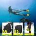 Adjustable Open Snorkeling Swim Fins - Light, Durable for Kids and Adults - Extra Small Yellow - Buy Online on GoSupps.com
