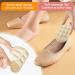 Heel Cushions for Pain Relief | Comfort Pads & Inserts for Men & Women | Beige Heel Cups for High Heels & Plantar Fasciitis (2 Pairs - Buy Online on GoSupps.com