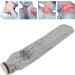 Rubber Hot Water Bag for Pain Relief | Removable Plush Cover | Safe & Effective for Back Spasms - Light Gray - Buy Online on GoSupps.com