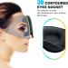 3D Contoured Sleep Eye Mask for Men and Women - 100% Light Blockout, Adjustable Strap, Soft Comfort Eye Shade - Perfect for Sleep, Travel, Yoga, and Eyelash Extensions - Black - Buy Online on GoSupps.com