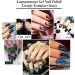 6 Colors Cat Eyes Glitter Gel Nail Polish Set - Long Lasting Salon Quality Kit for DIY Manicure - Lagunamoon 8ml - Buy Online on GoSupps.com