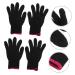 OUNONA 1 Set 4pcs Gloves Heated Mittens Bumps Heat Glove Silicone Bumps Proof Glove Grill Glove Silicone Bumps Heat Proof Glove Bumps Heat Resistant Glove Anti-collision Hairdressing Tool Black 21.5X12.2 cm - Buy Online on GoSupps.com