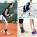 Buy Lace Up Ankle Brace - Adjustable Stabilizer for Men & Women - Supports Sprained Ankles & Achilles Tendon - Medium Size - Buy Online on GoSupps.com