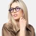 HERLING Thalia BlueBlock Blue Light Glasses - Stylish Acetate Ember for Eye Protection | Shop Internationally - Buy Online on GoSupps.com