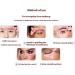 Eyebrow Drawing Guide - Silicone Eyebrow Makeup Mapping Template Makeup Guide Tool Brow Positioning Ruler Shaping Grooming Stencil for Women and Girls Pink - Buy Online on GoSupps.com